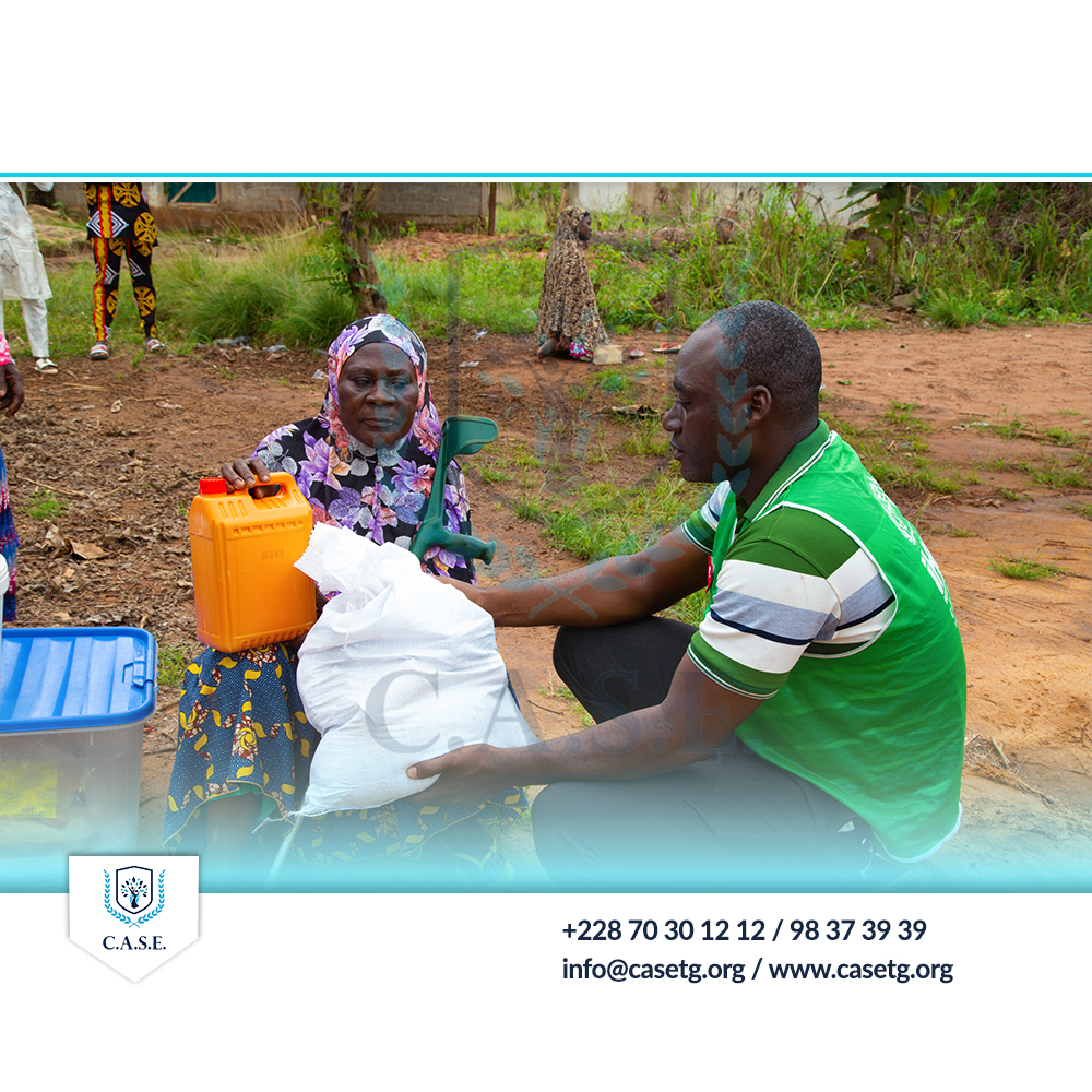 Partage de kits alimentaires