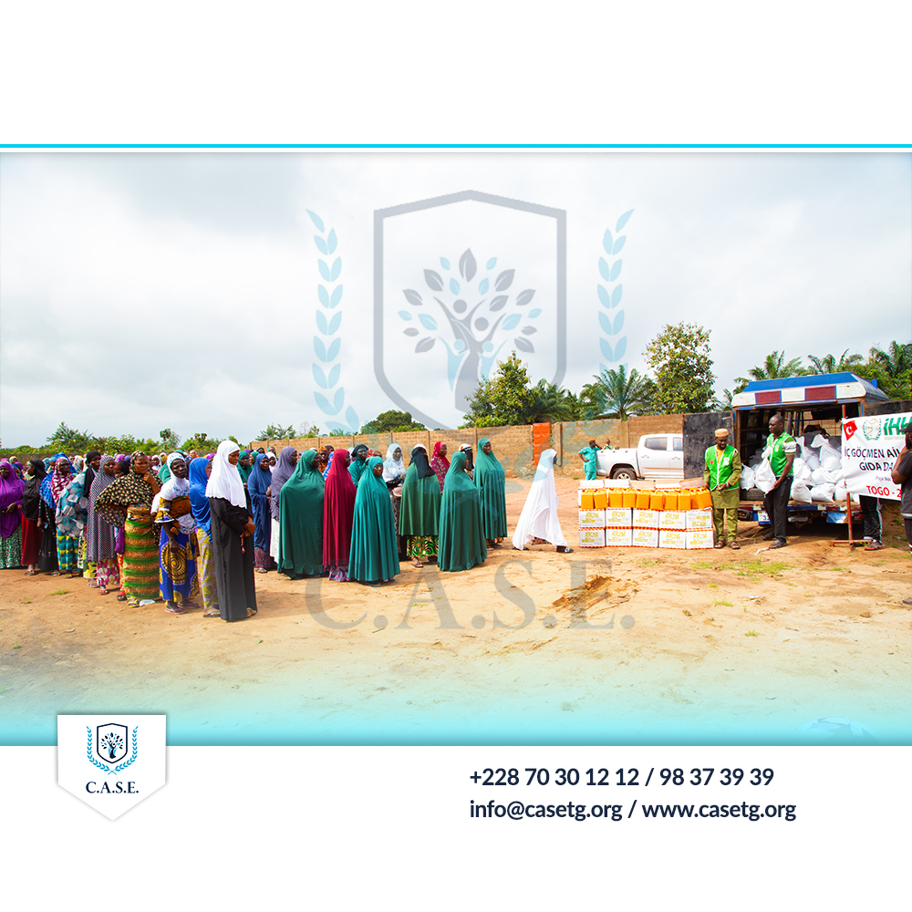 Partage de kits alimentaires